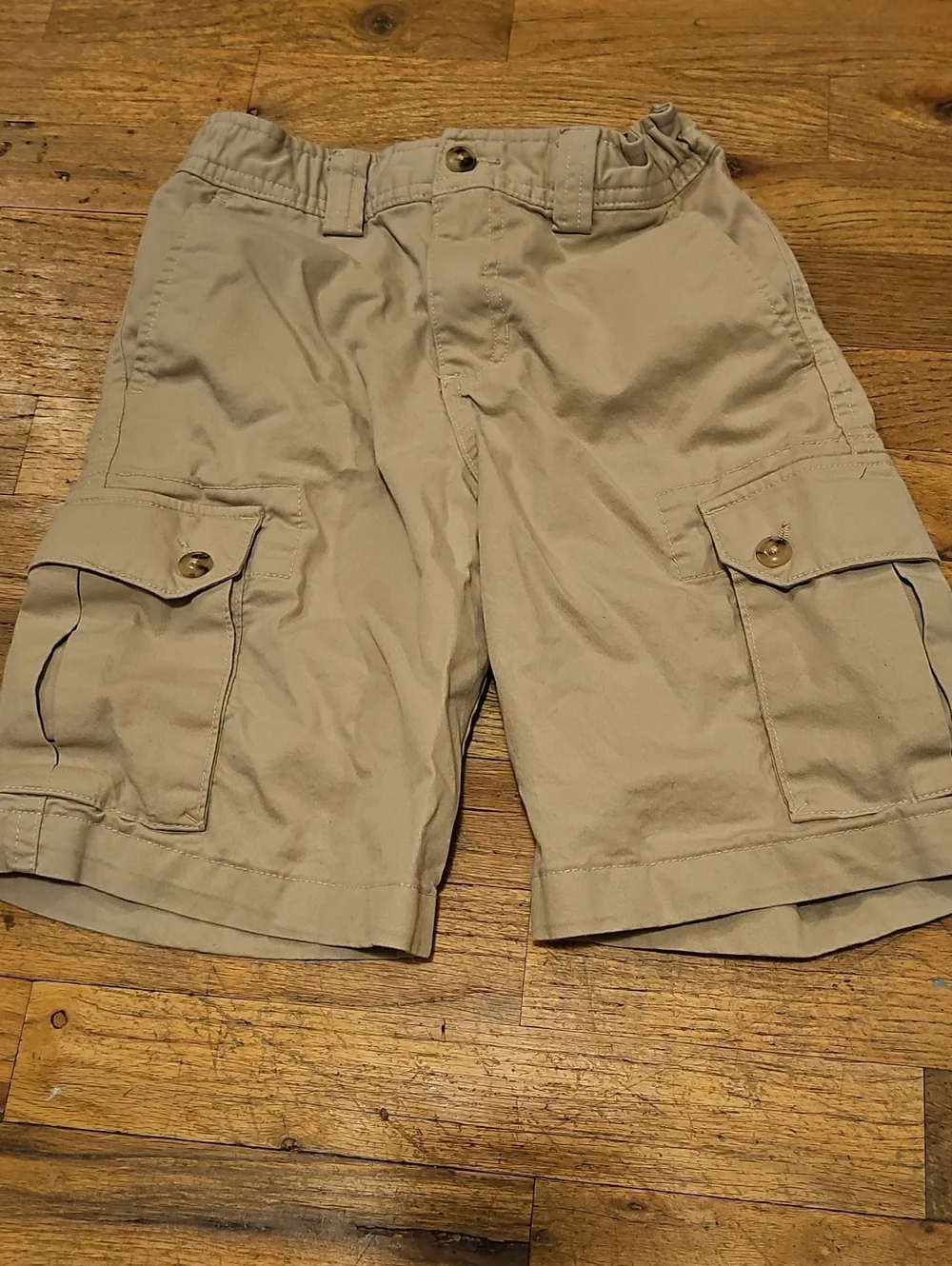 Boy's Ralph Lauren Khaki Cargo Shorts